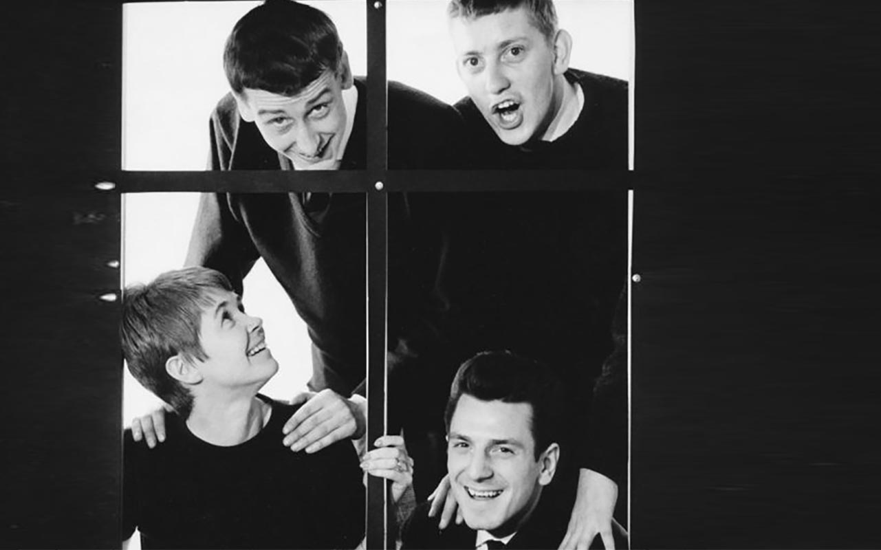 Das Fotografieteam von Braun um 1960: Ingeborg Rams, Wilfried Indinger, Ulf Beckert und Pit Schumann © rams foundation