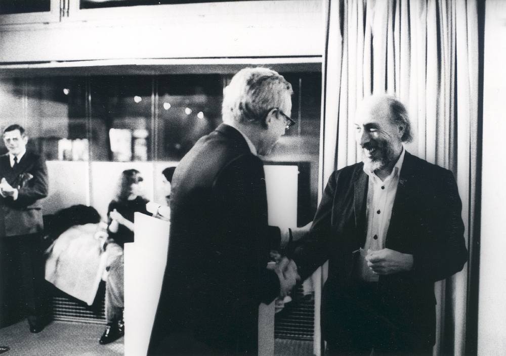 Dieter Rams and British Pop artist Richard Hamilton.