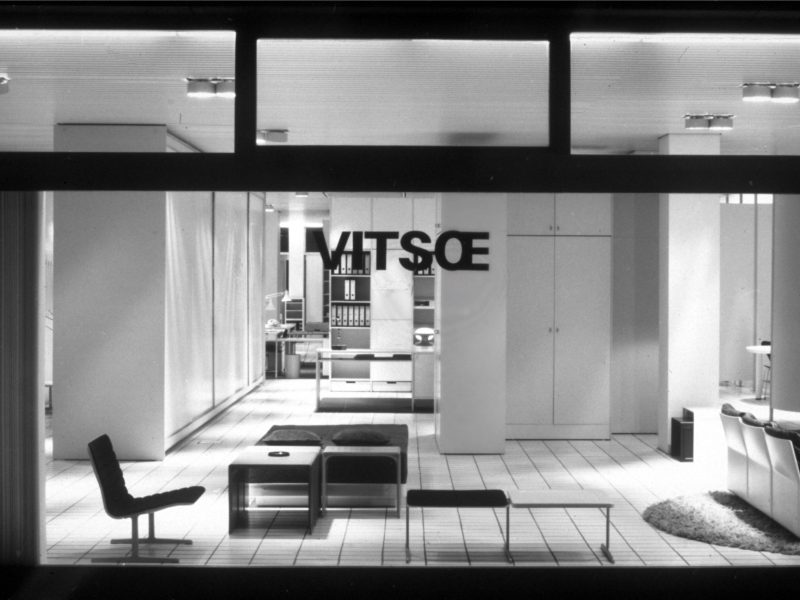 Vitsœ showroom, Frankfurt am Main, 1971-1992, photo: Ingeborg Rams © rams foundation